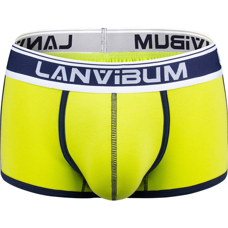 Mens Contrast Color Boxer Briefs