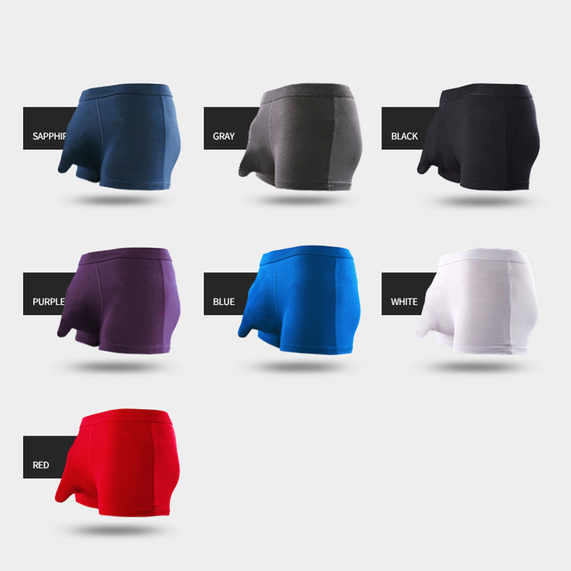 4 Pack Modal Separate Pouch Men's Underwear