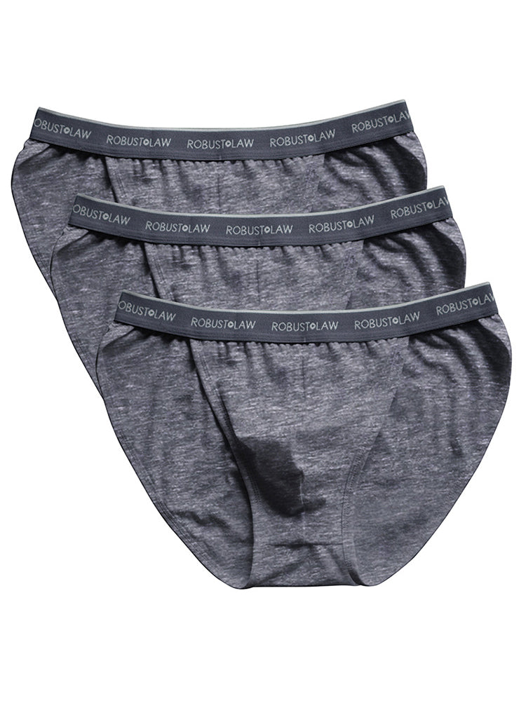 3 Pack Men's Cotton Bikini Underwear