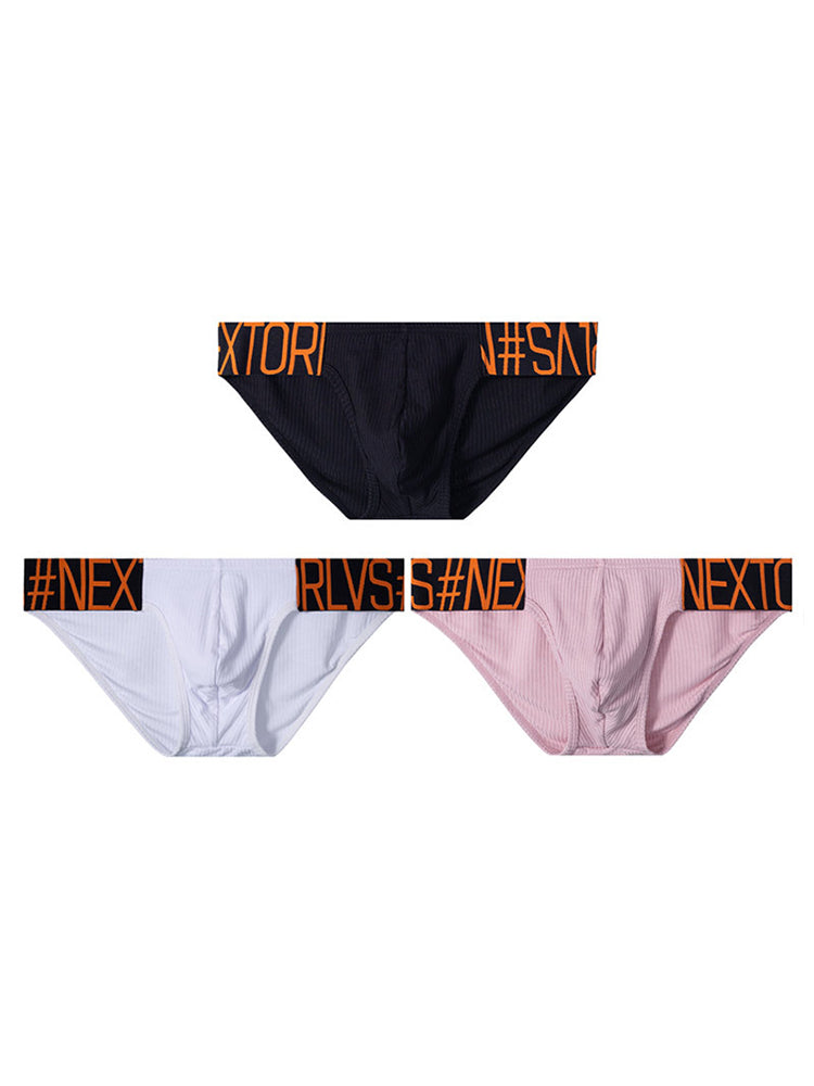 2 Pack Men’s Wide Waistband Big Pouch Briefs