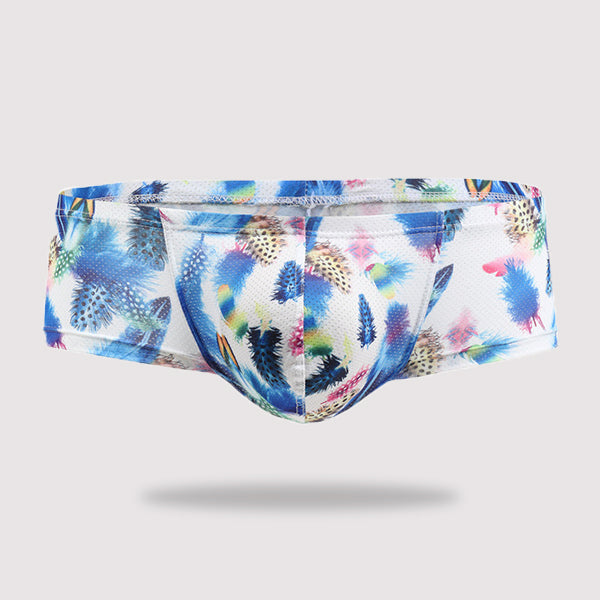 Summer Printed Support Pouch Low-Rise Men's Underwear