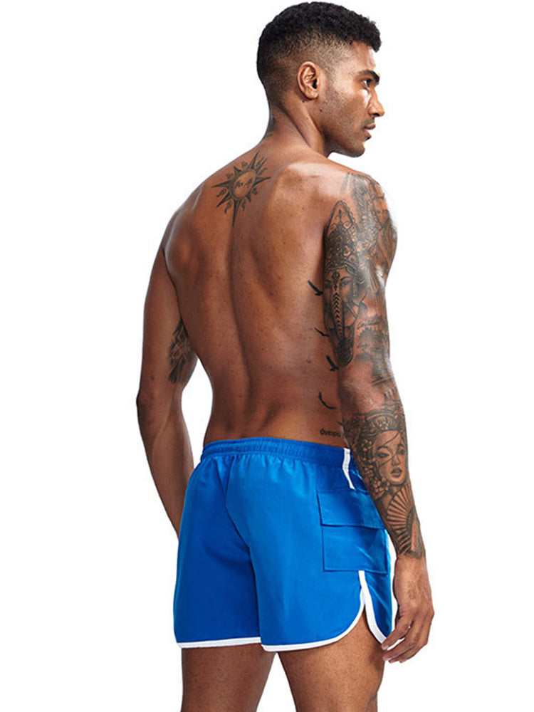 Men Beach Board Shorts Running Summer Casual Swimwear