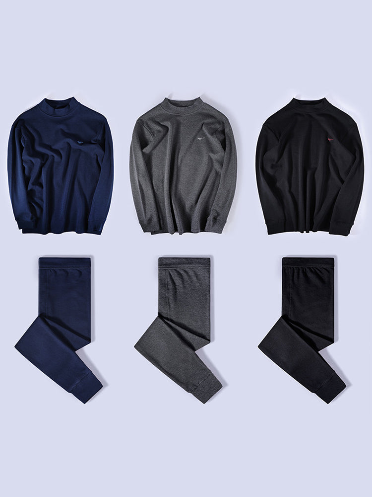 All-cotton Breathable Thin Thermal for Men