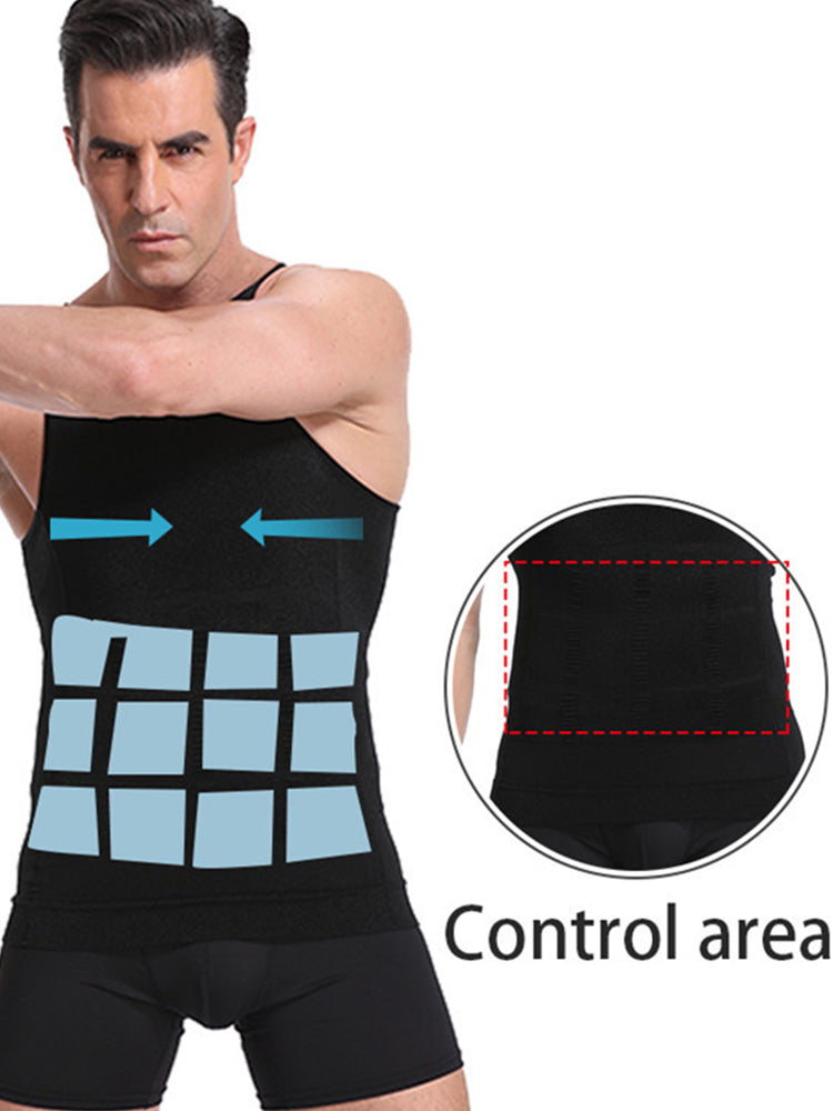 2 Pack Men Body Slimming Tummy Shaper