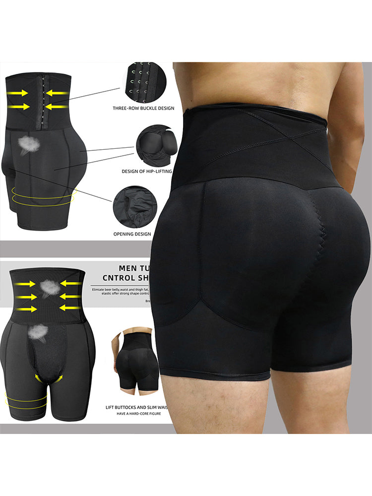 Men's Plus Size Enhancing Underwear Butt Lift Shaperwear