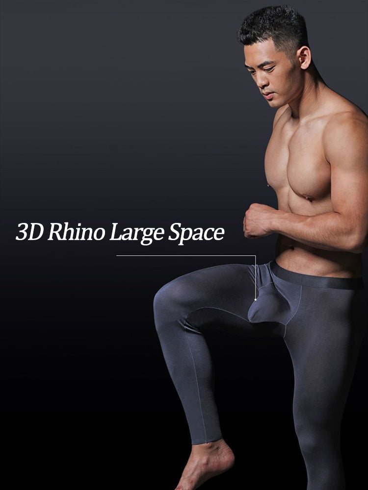 Two-in-one Antibacterial Inner Crotch Long Johns Underwear