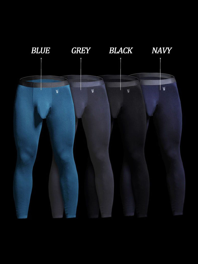 Two-in-one Antibacterial Inner Crotch Long Johns Underwear