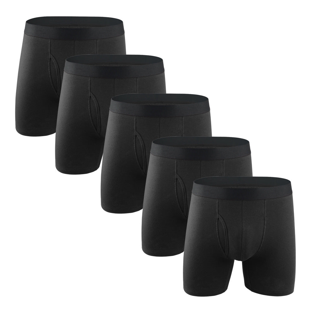 Multi-pack Men's Prevent Thighs Chafing Boxer Briefs