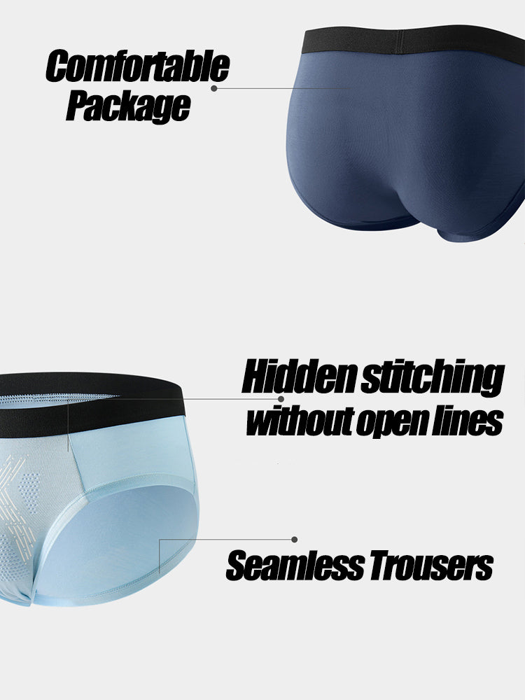 3 Pack Men’s Modal Graphene Breathable Briefs