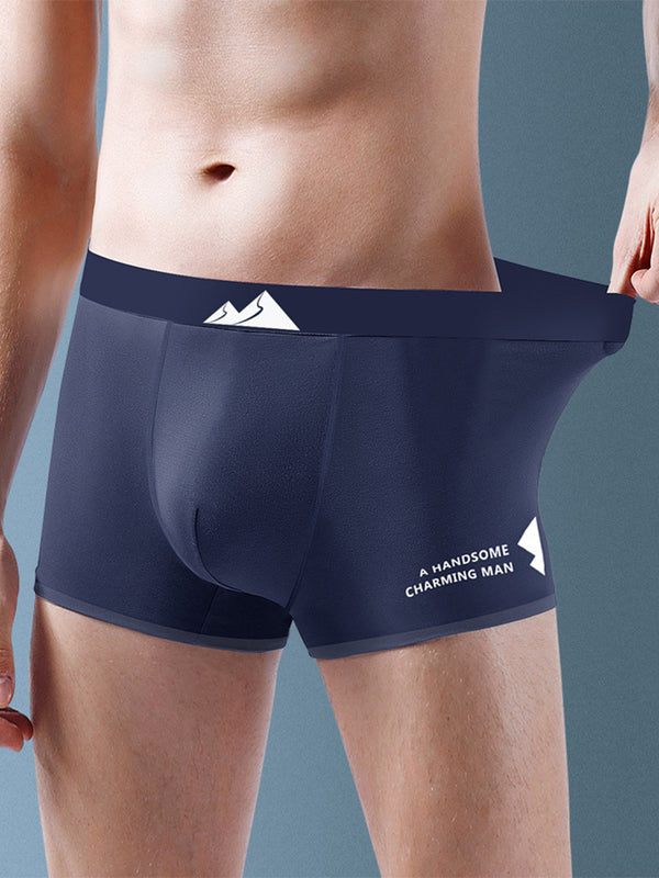 3 Pack Men's Breathable Modal Trunks Underwear