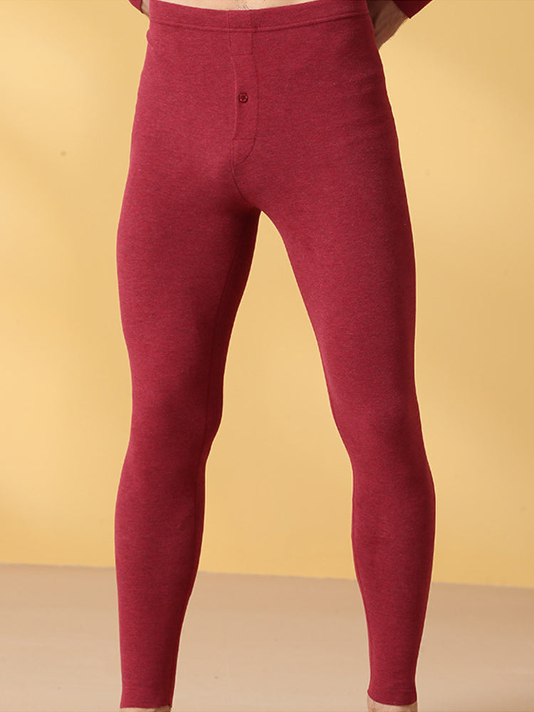 Men’s Silk Double-faced Seamless Thermal Bottoms