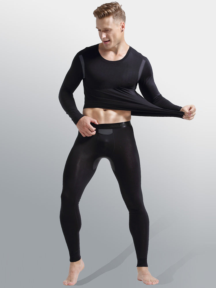 Men's Mesh Breathable Slim Thermal Sets