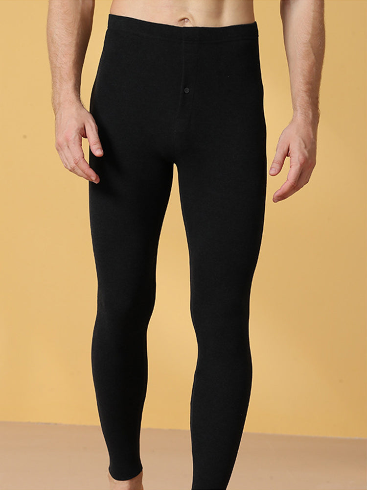 Men’s Silk Double-faced Seamless Thermal Bottoms