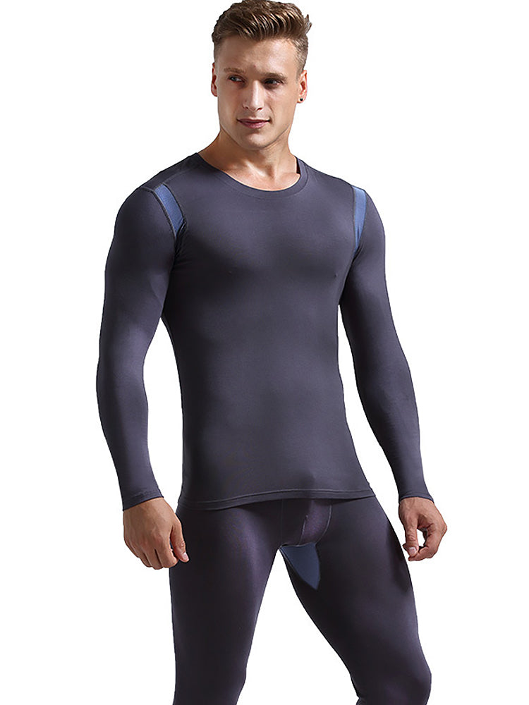 Men's Mesh Breathable Slim Thermal Sets