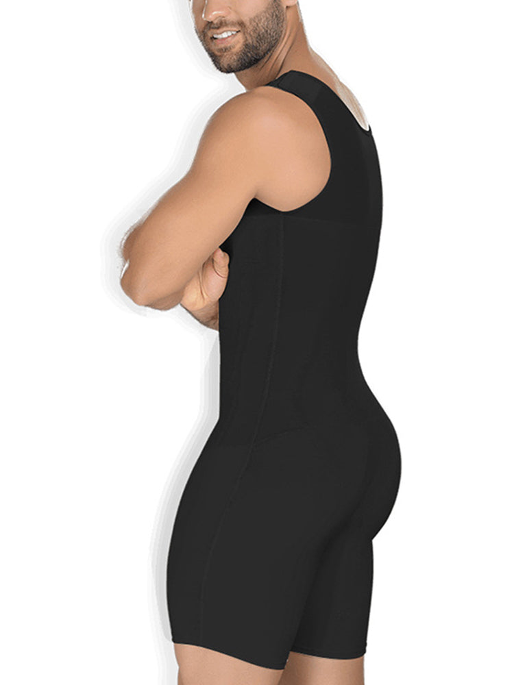 Men Shapewear Tummy Control Slimming Bodysuit