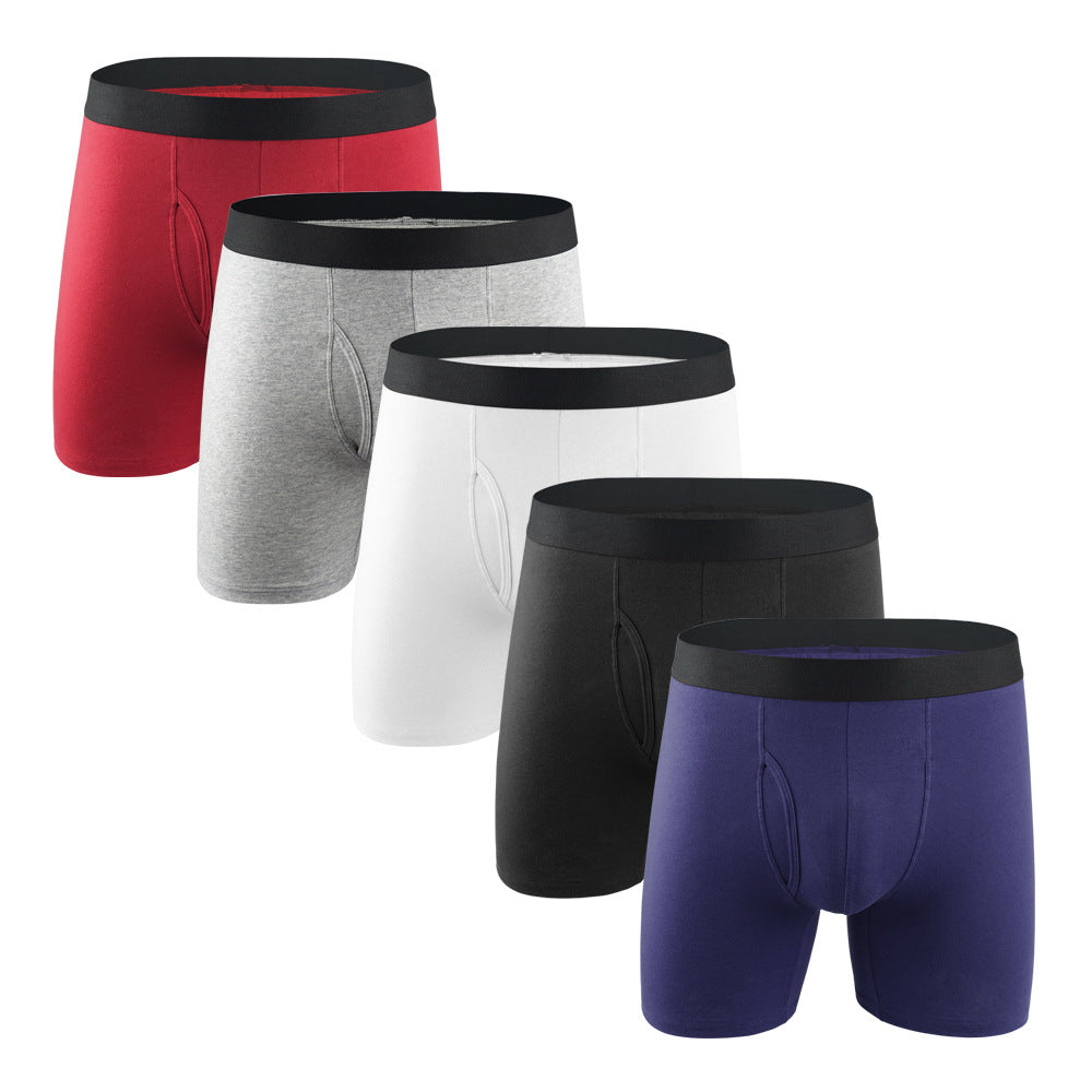 Multi-pack Men's Prevent Thighs Chafing Boxer Briefs
