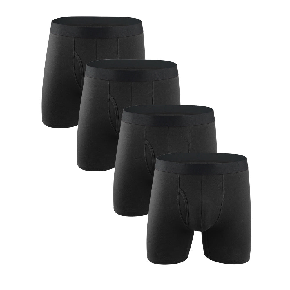 Multi-pack Men's Prevent Thighs Chafing Boxer Briefs