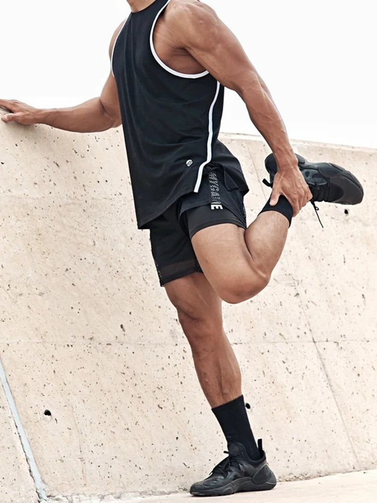 Men's Mesh Quick-drying Sports Shorts