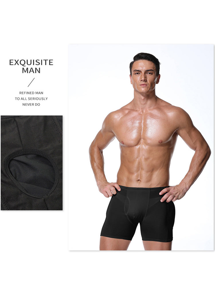 Men's Butt Enhancing Trunks Seamless Shapewear