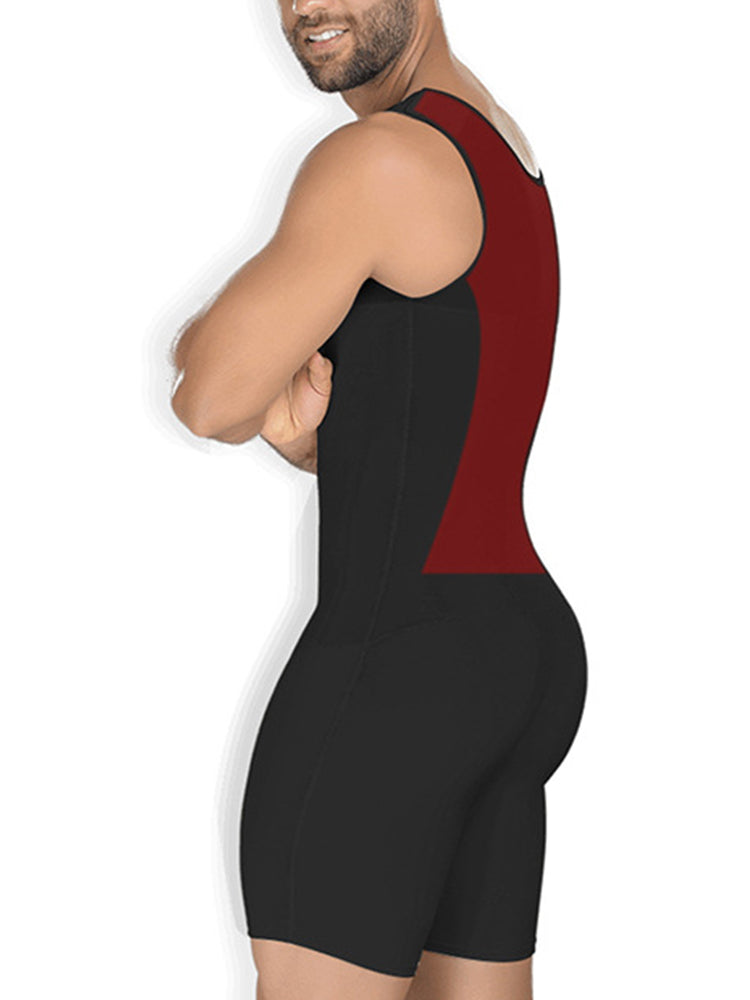 Men Shapewear Tummy Control Slimming Bodysuit