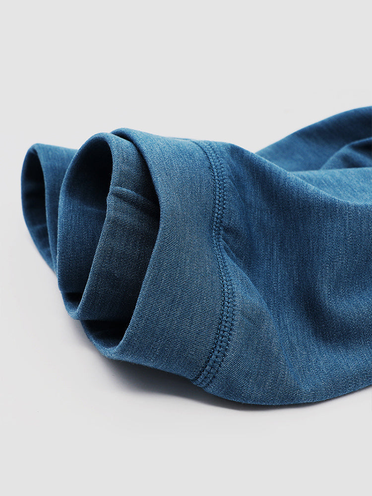 Men’s V-collar Breathable Thin Thermal Sets