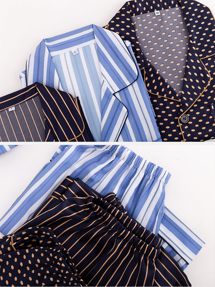 Men's Premium Satin Short Pajama Set
