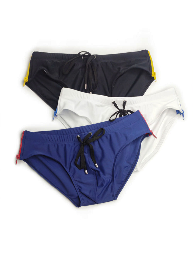 Men's Sexy Bikini Mesh Linning Swim Briefs