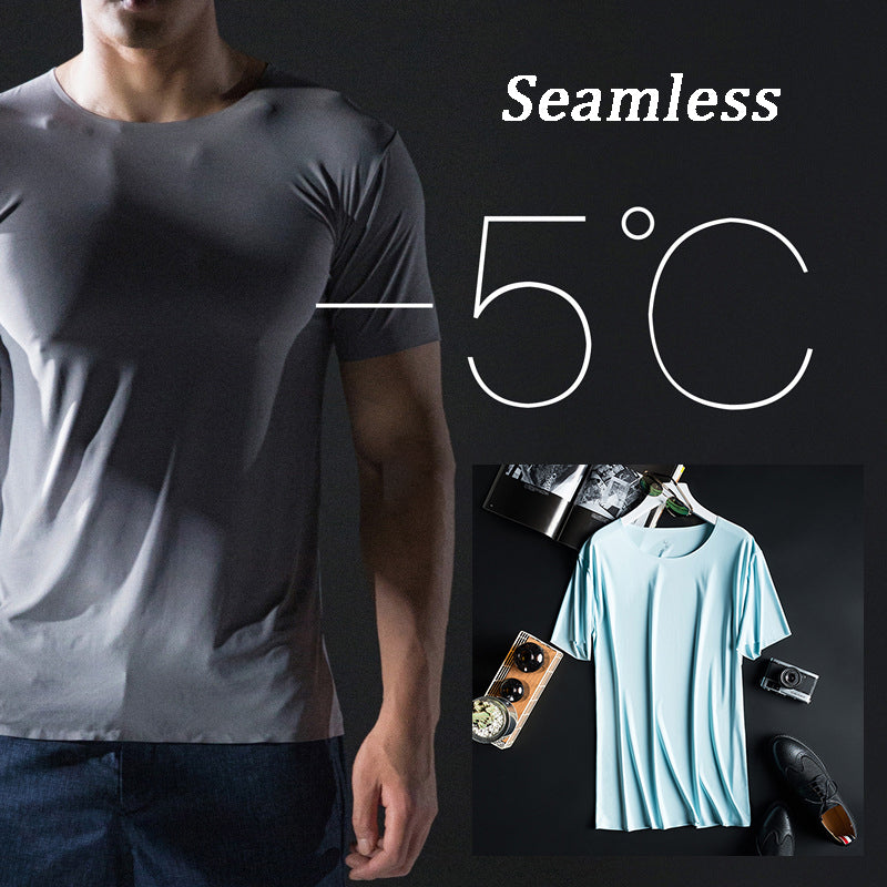 Men's Ultra-thin Ice Silk Quick-dry T-shirts