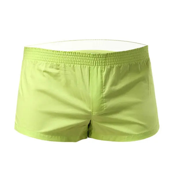 Casual Home Cotton Pouch Breathable Boxer Briefs for Men