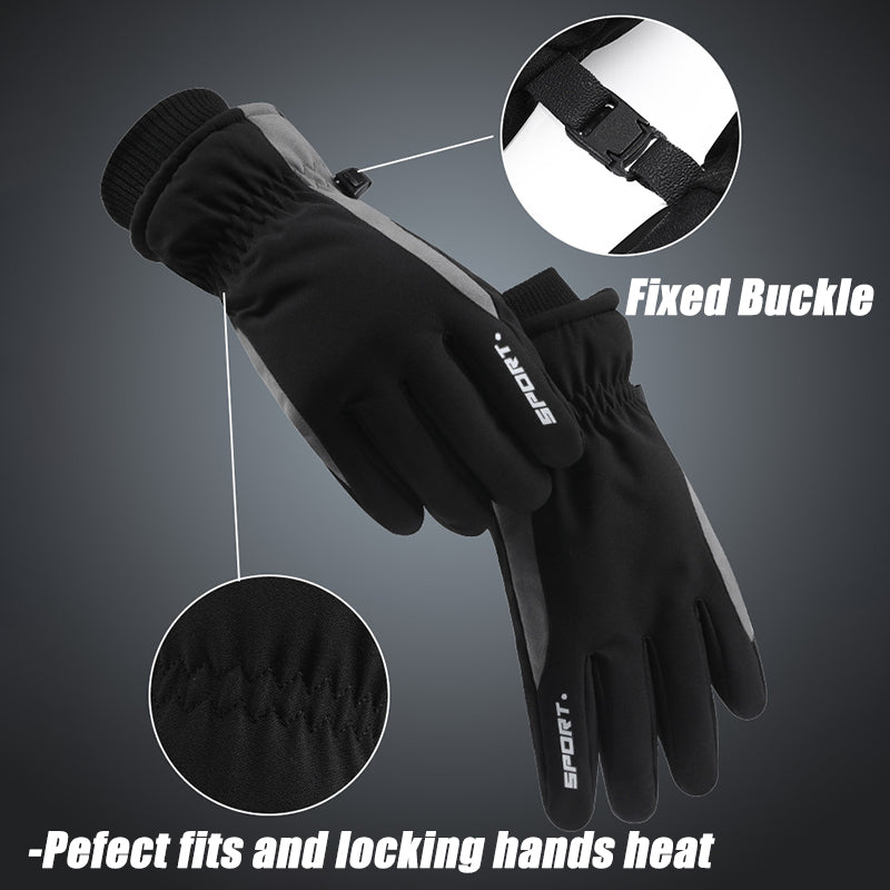 Men's Touch Screen Windproof Thermal Gloves
