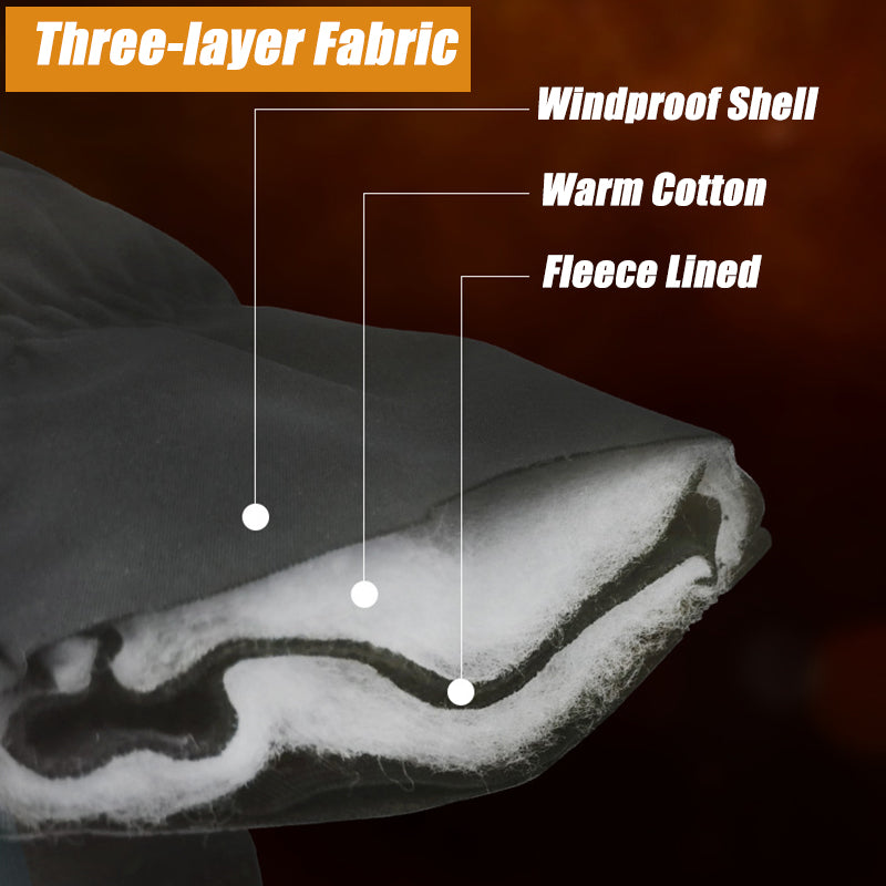 Men's Touch Screen Windproof Thermal Gloves