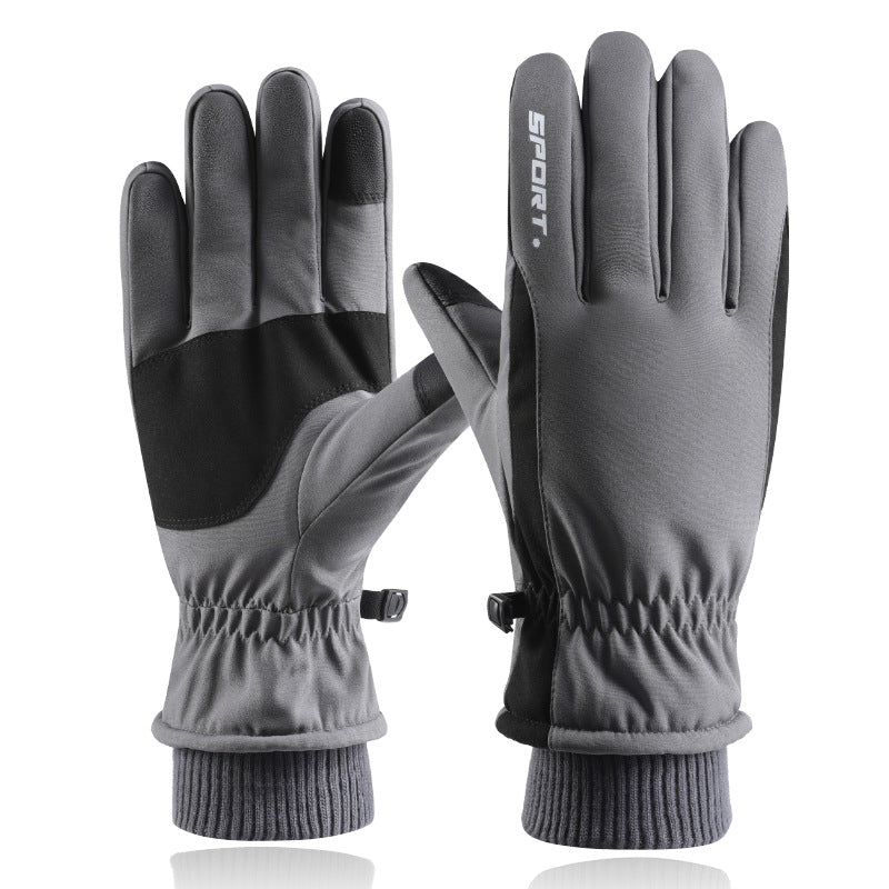 Men's Touch Screen Windproof Thermal Gloves