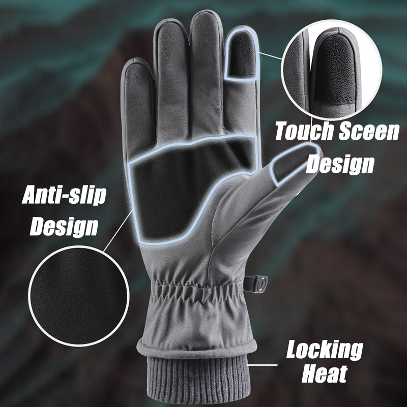 Men's Touch Screen Windproof Thermal Gloves