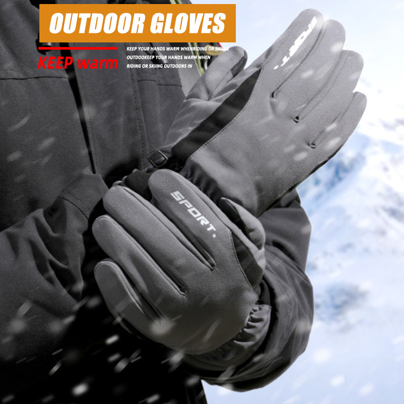Men's Touch Screen Windproof Thermal Gloves