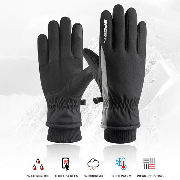 Men's Touch Screen Windproof Thermal Gloves