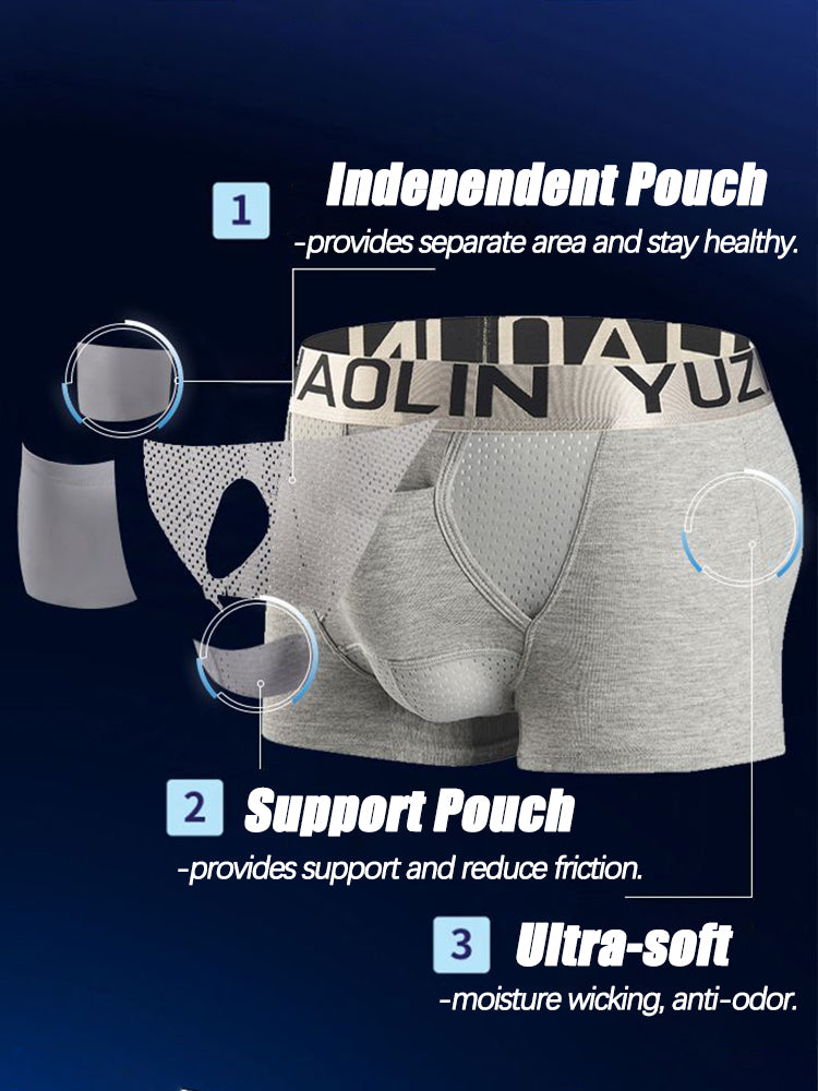 3 Pack Separated Pouch Men's Underwear