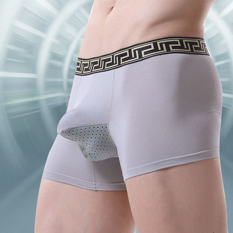 4 Pack Separate Ball Breathable Trunks