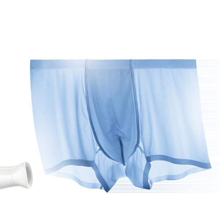 Men's Ultra-thin Soft Ice Silk Trunks
