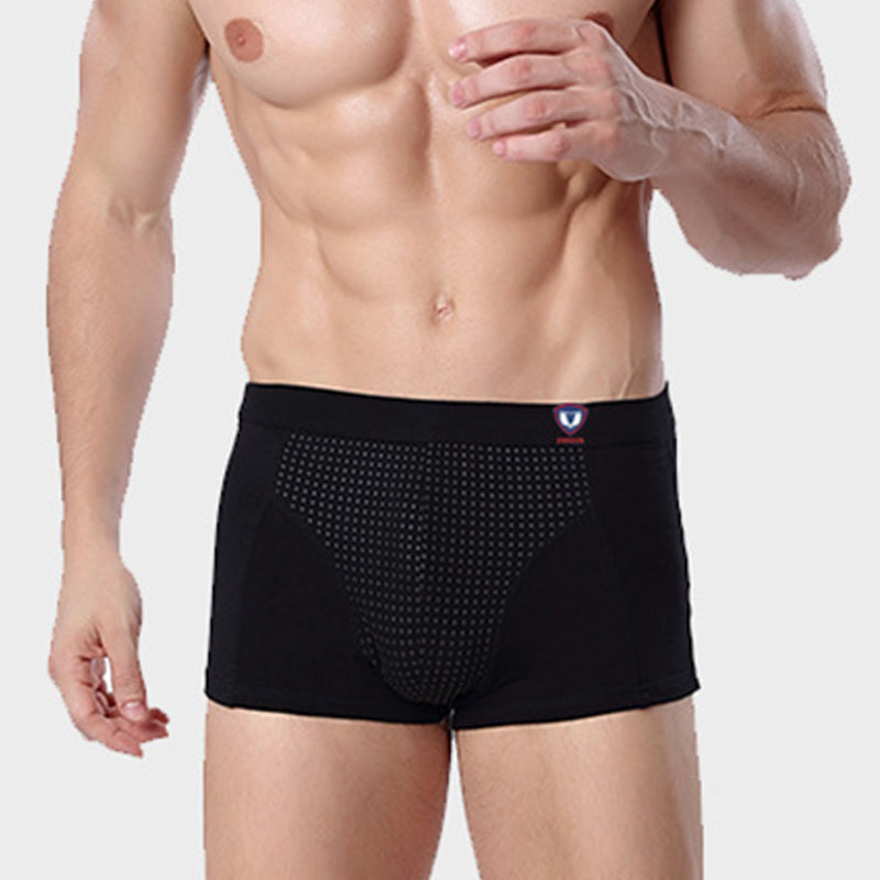 Men's Far Infrared Functional Modal Boxer Briefs