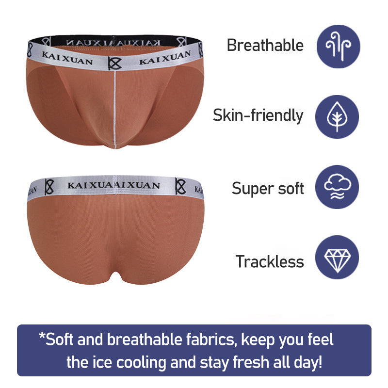 3 Pack Cool Modal Trackless Support Pouch Briefs