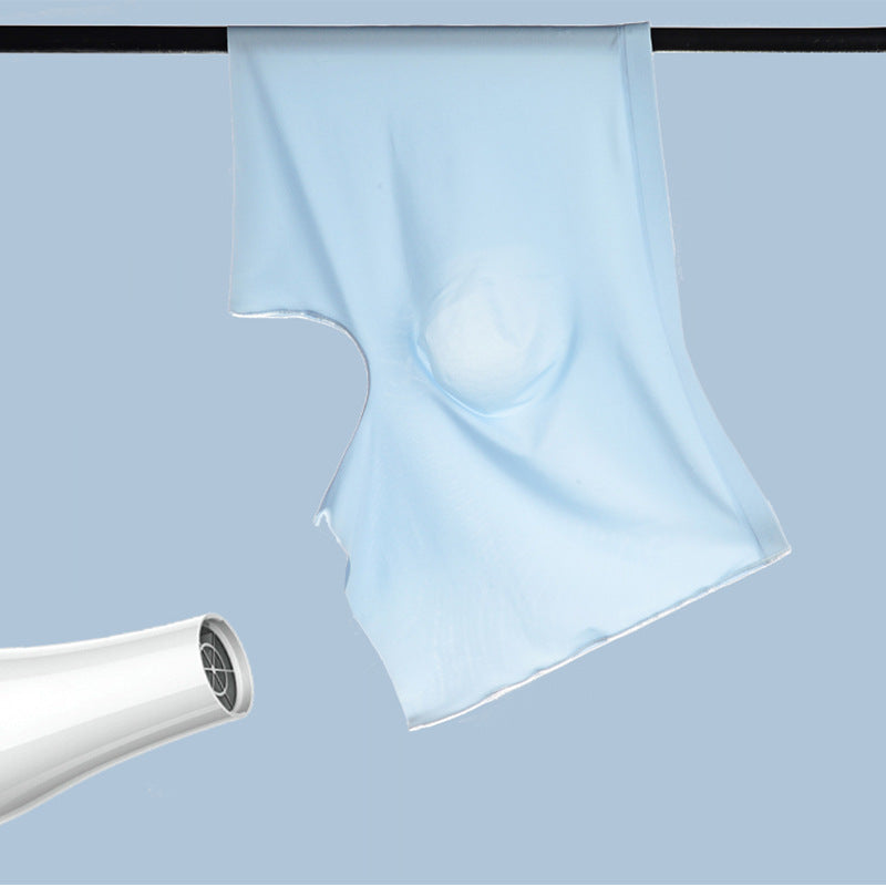 Transparent Ice Silk Seamless Men's Trunk