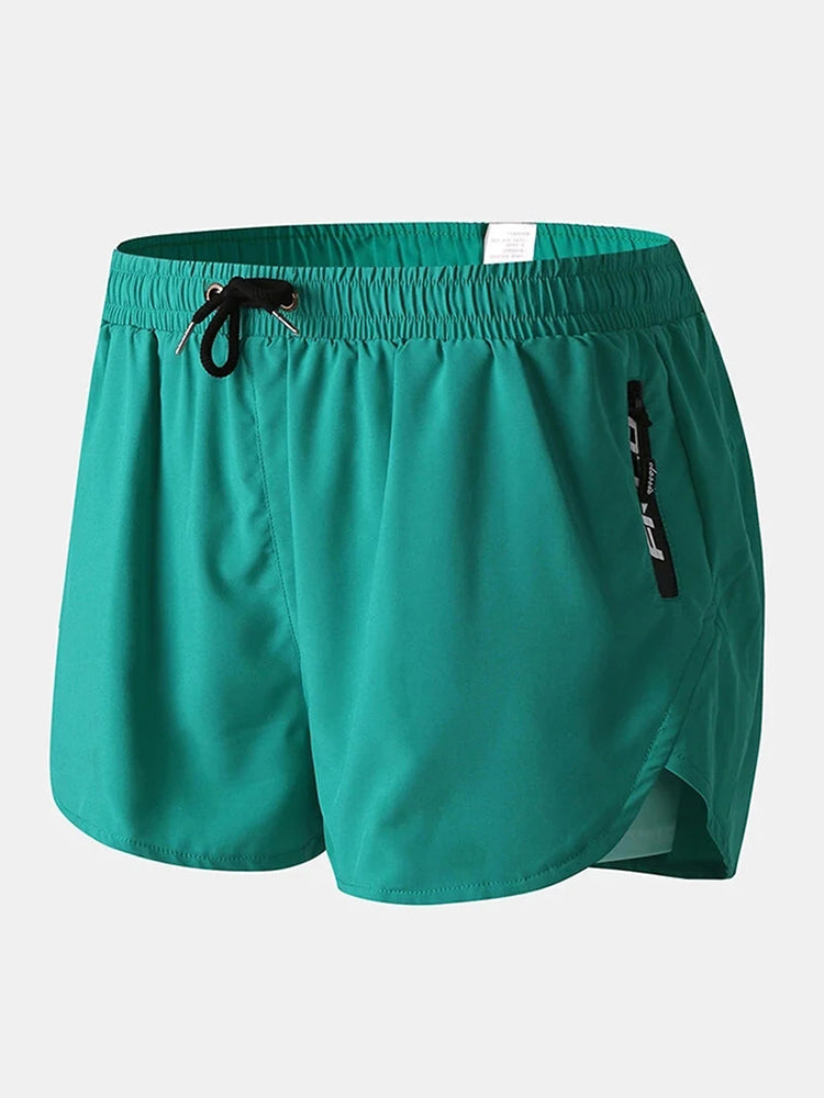 Men Swim Trunks Moisture Wicking Liner Shorts