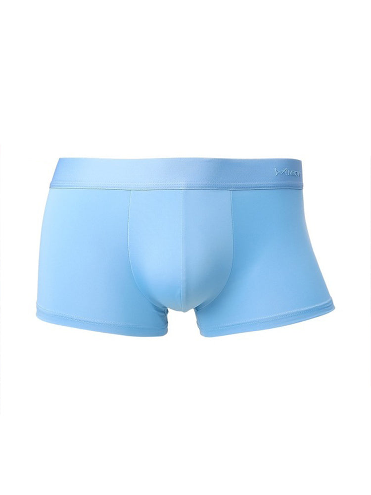 4 Pack Men's Pouch Anti-bacterial Silk Underwear