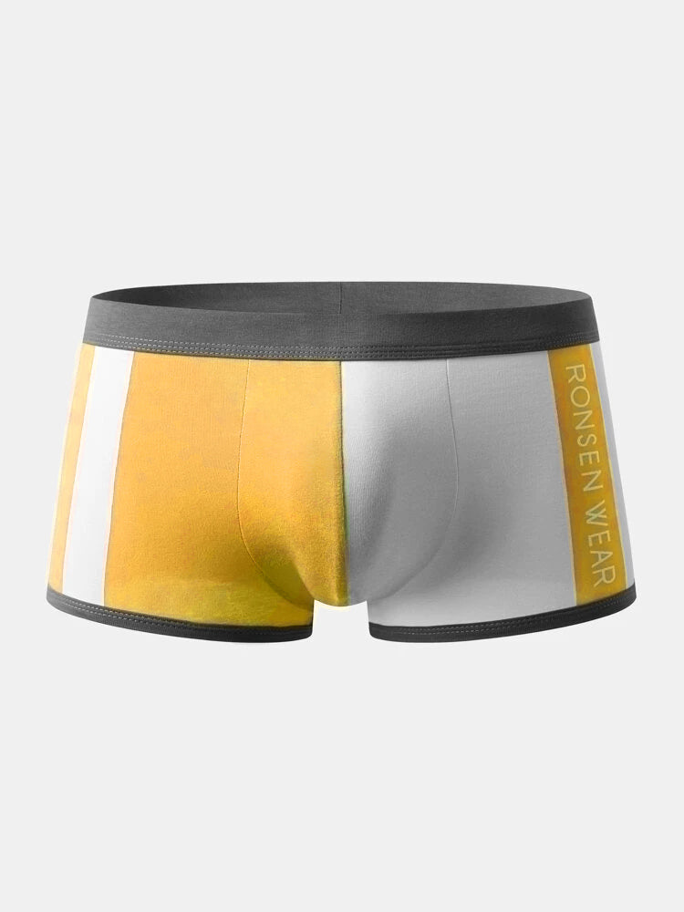 2 Pack Contrast Color Sports Style Men's Underwear