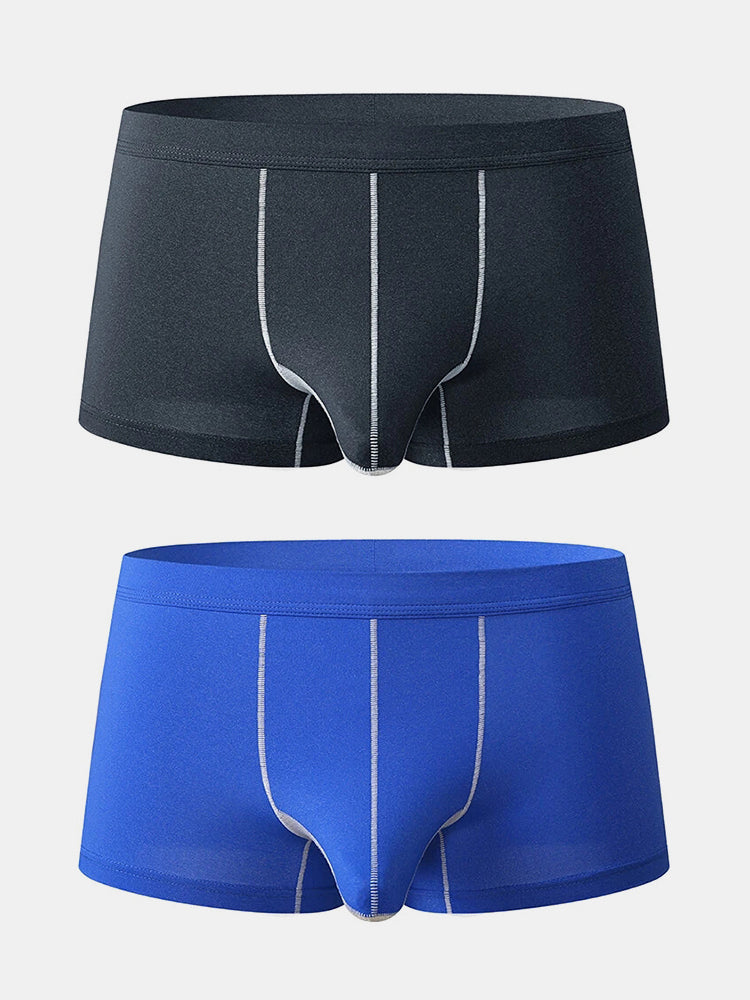 2 Pack Bulge Enhance Cooling Men's Trunk
