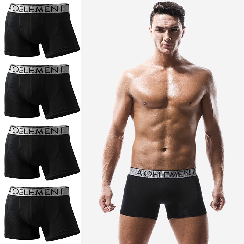 4 Pack Soft Modal Support Pouch Men's Underwear