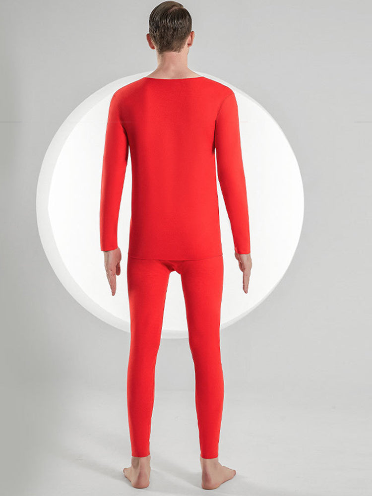 Couples Winter Essential Thermal Set Pajamas