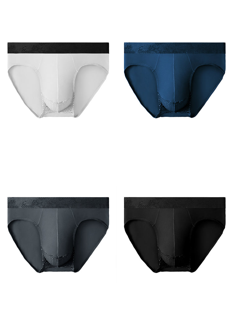 4 Pack Men's Breathable Modal Briefs