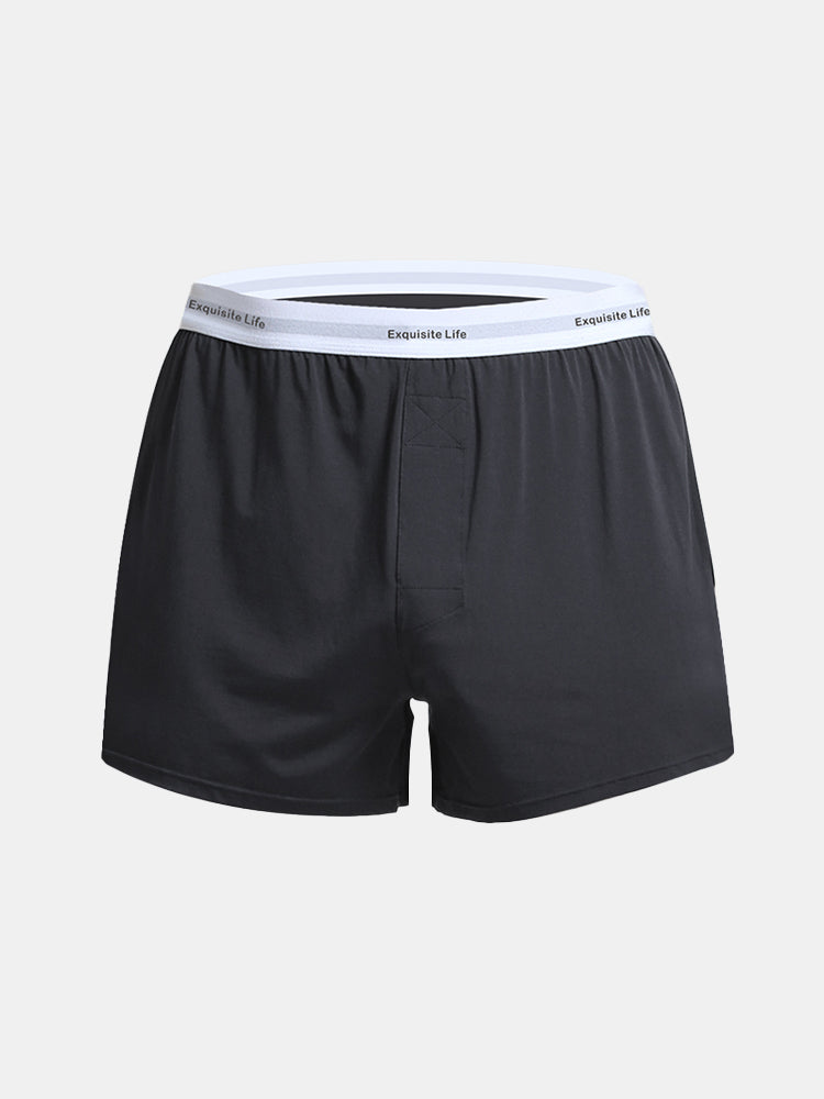 Men's Comfy Modal Home Boxer Shorts