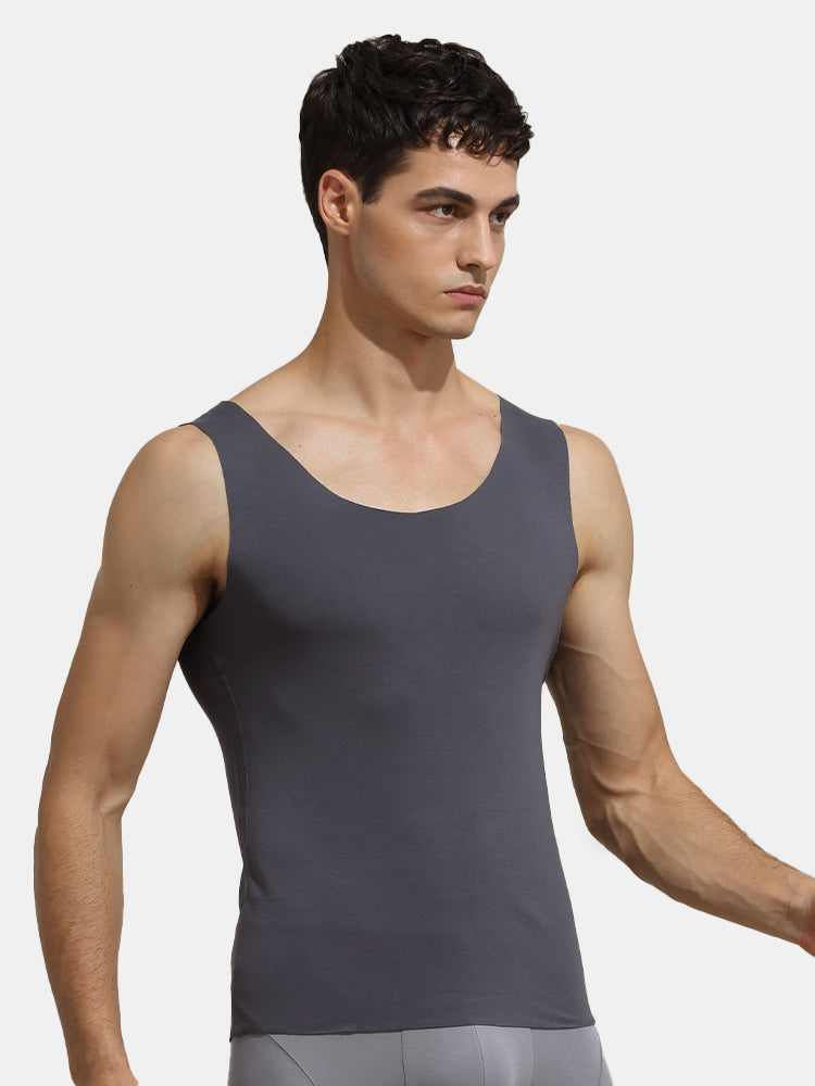 Four-Way Stretchy Soft Modal Men's Tanks